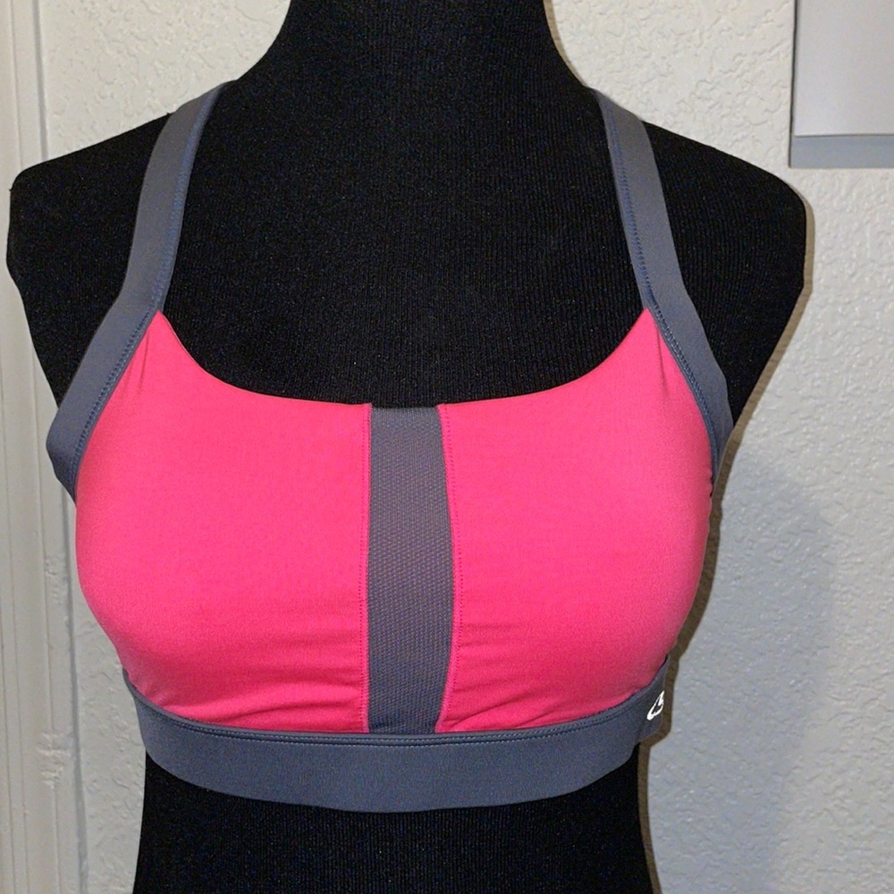 Champion Bralette pink & gray size medium